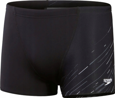 Rroba banje për burra Speedo Hyper Boom V-Cut Aquashorts, Endurance+, të zeza