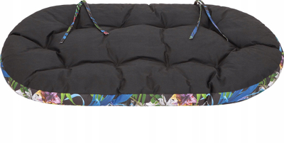 Set jastëkësh për mobilje wicker, 3 copë, 100x50 cm, 50x50 cm, bezhë