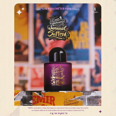 Parfum Emir Paris Corner Vibrant Sensual Saffron, Eau de Parfum, 100ml, uniseks