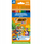Lapsa me ngjyra BIC Pastels Kids Smooth ECO, set 12 copë, për kalamaj, shumëngjyrëshe