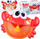 Lodër banjo WOOPIE BABY Bubble Crab, me shkumë dhe melodi, 3 copë, e kuqe