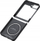 Kapak telefoni Pitaka MagEZ Case 5 për Samsung Galaxy Z Flip 6, aramid, mbështetje MagSafe, i zi gri