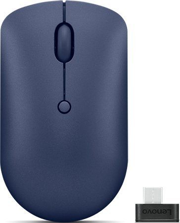 Mouse Lenovo Compact 540, pa kabllo, optik, blu e errët