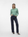 Pulovër për femra Vero Moda VMDOFFY Regular Fit, gjelbër