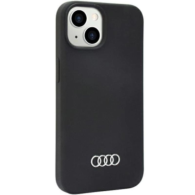 Husë silikoni Audi AU LSRIP14 Q3 D1, për iPhone 14 6.1", e zezë