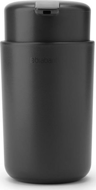 Shpërndarës sapuni për banjo Brabantia Anthracite ReNew, 250 ml