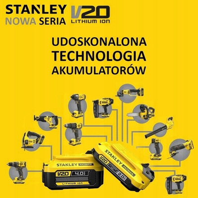 Set vegla Stanley Fatmax SFMCK211M2T, 18V, 2x 4.0Ah, në kuti transporti