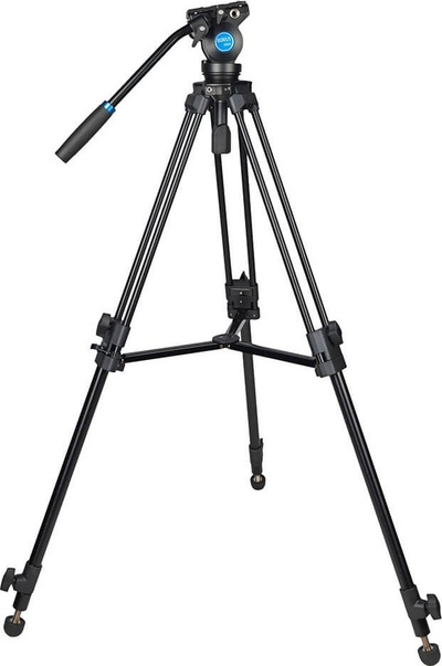 Tripod video Sirui SH-05, lartësia 75-140cm, kapaciteti 6kg, i zi