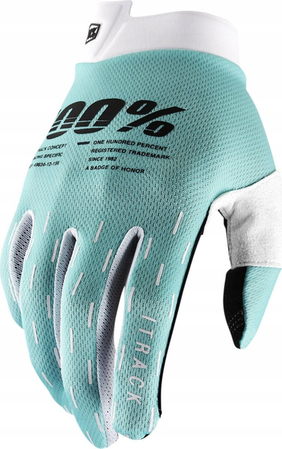 Doreza çiklizmi 100% ITRACK, L, ultra të lehta, ngjyrë aqua