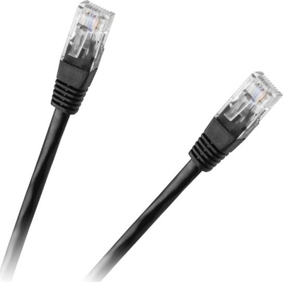 Kabllo rrjeti RBLINE Patchcord RJ45 Cat 6, 0.5m, e zezë