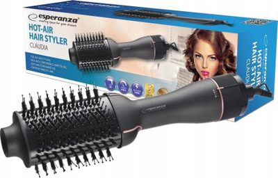 Esperanza EBL015 Топла Воздушна Четка, 1200W, Црна