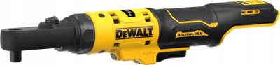 Çelës ratchet DeWalt DCF500 12V XR, brushless, pa bateri, i verdhë