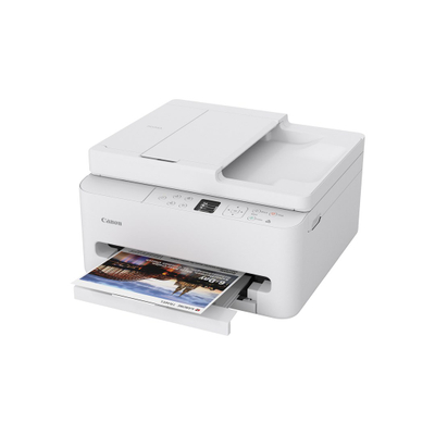 Мултифункционален печатач Canon PIXMA TS7550i, Wi-Fi, ADF, бел