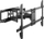 Mbajtëse për televizor Gembird WM-80ST-02, 600 x 400mm, 60kg, e zezë