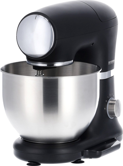 Robot kuzhine Severin KM 3898, 1000W, enë 5.5L inoks, i zi mat