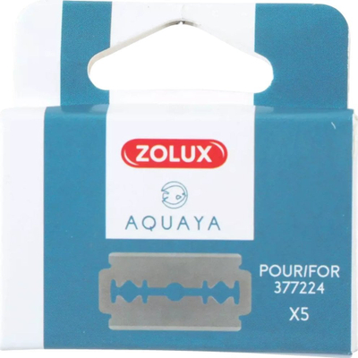 Rezerve tehe për pastrues akuariumi Zolux, set 5 copë, inox
