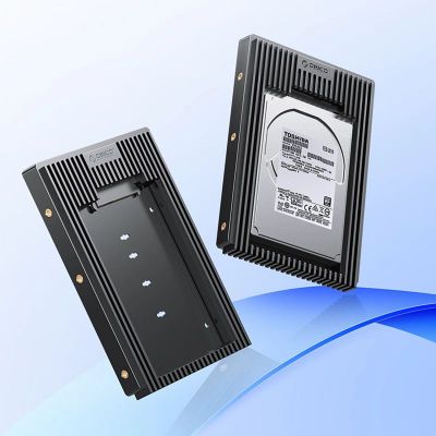 Adapter disku Orico D2SS-6G, 2.5" në 3.5", SATA III 6Gbps, i zi
