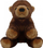 Lodër pelushi Beppe Brown Bear 13393, arush 22 cm, kafe