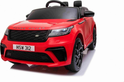 Makine elektrike për fëmijë Range Rover Velar, telekomandë, rrota SOFT, e kuqe