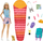 Kukull Barbie Camping Doll, me çantë shpine, me thes gjumi, shumëngjyrëshe