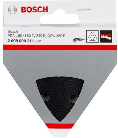 Plakë bluarëse Bosch GDA 280E, sistem hook and loop, 35mm
