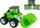 Lodër traktor bujqësor Hipo, 13 cm, plastik, jeshil shumëngjyrësh