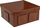 Kuti lidhëse sipërfaqësore ViPlast 022-02, IP55, 86x86x40mm, kafe