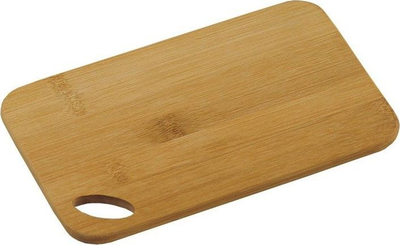 Dërrasë prerëse Kesper, bambu, 22x14cm, natyrale
