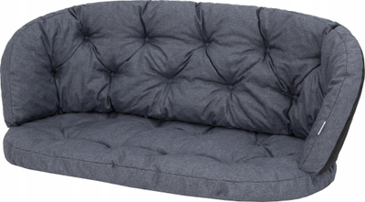 Set jastëkësh kopshti Hobbygarden Amanda Prestige 2+1, OEKO TEX, për divan dhe karrige, blu navy