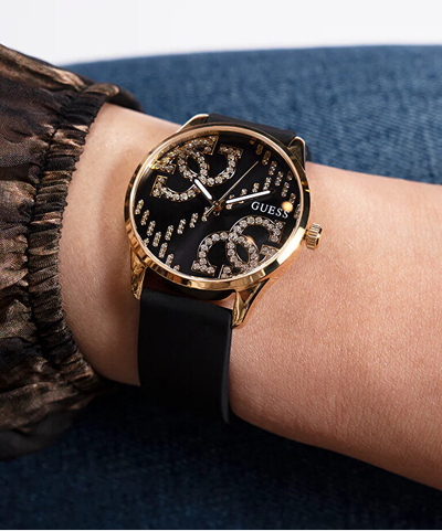 Orë për femra Guess Classic GW0755L3, e zezë