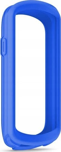 Mbulesë silikoni për Garmin Edge 1040, me xham mbrojtës 9H, blu