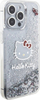 Mbështjellës telefoni Hello Kitty Liquid Glitter Charms Kitty Headcase për iPhone 15 Pro Max, transparent