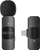 Mikrofon wireless lavalier BOYA BY-V3, për iPhone Samsung DJI Pocket 3 Type-C, për video regjistrim, i zi