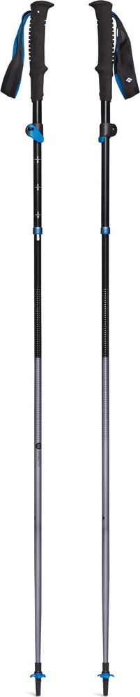 Bastun trekkingu Black Diamond Distance FLZ, palos, rregullues, gri