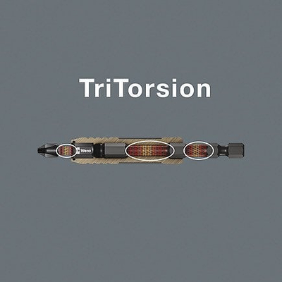 Set bitash Wera Impaktor Bit-Check 10, PH Torx Plus, 25mm