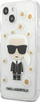 Mbrojtëse telefoni Karl Lagerfeld KLHCP13SHFLT për iPhone 13 mini 5.4\", TPU, transparente