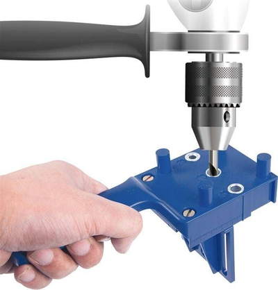 Shabllon për kunja druri NZ12, 6–10mm, ABS, blu e errët
