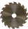 Teh sharre rrethore Hitachi 752431, 185mm, 30mm 18T, metalik