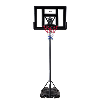 Kosh basketbolli Nils ZDK020, i rregullueshëm 2.45-3.05 m, bazë 75L, i zi