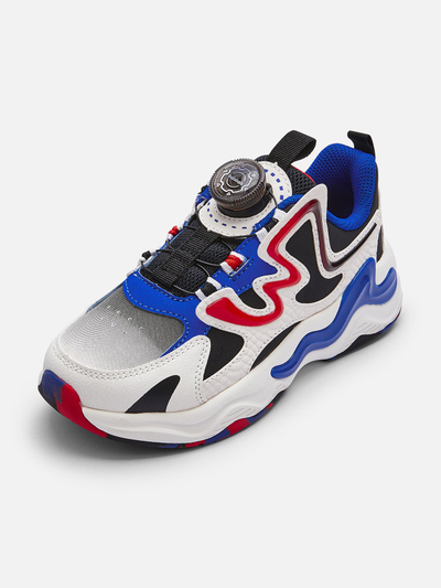 Atlete Dynamic Wave - Blue  Fiery Red