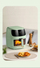 Fritezë ajri LINBOX Air Fryer, 5L, 1400W, jeshile