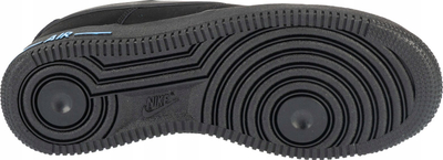 Atlete Nike Air Force 1 '07 M HV6223-001, lëkurë, taban gome, të zeza