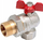 Valvul këndore Perfekt Angle Ball Valve, 1", me union, metalike