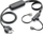 Електронски hookswitch кабел Plantronics APC-43, за телефони Cisco и Polycom, црн