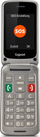 Telefoni për të moshuar Gigaset GL590, 2.8", Dual SIM, argjendtë
