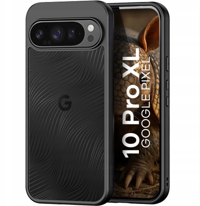 Mbulesë telefoni Dux Ducis Aimo për Google Pixel 10 Pro XL, polikarbonat dhe TPU, e zezë