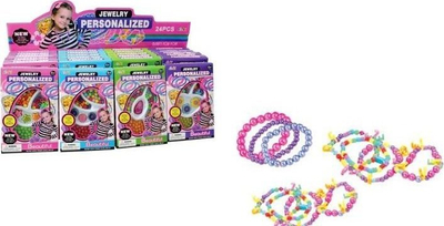 Set rruazash Beads MIX Swede, shumëngjyrëshe, me fije