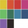 Fletore Herlitz Rainbow Classic, 5 copë, 96 fletë B5, me katrorë, shumëngjyrëshe