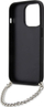Futrollë telefoni Karl Lagerfeld KLHCP14LSACKLHPG, për iPhone 14 Pro, hardcase Saffiano, argjendtë