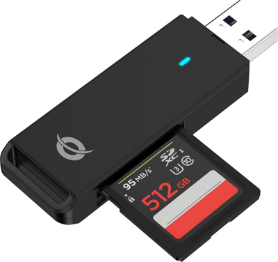 Lexues karte SD Conceptronic BIAN02B, USB 3.0, 5 Gb/s, i zi